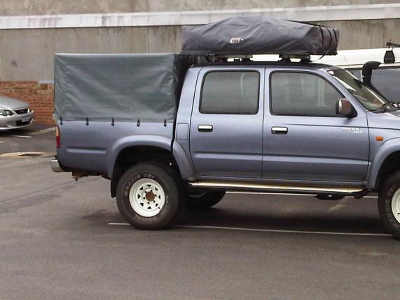 Hilux PVC Canopy