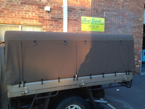 NISSAN PATROL CANVAS CANOPY 1