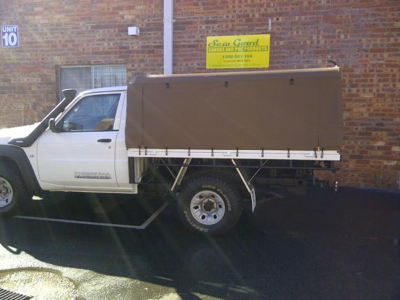 NISSAN PATROL CANVAS CANOPY