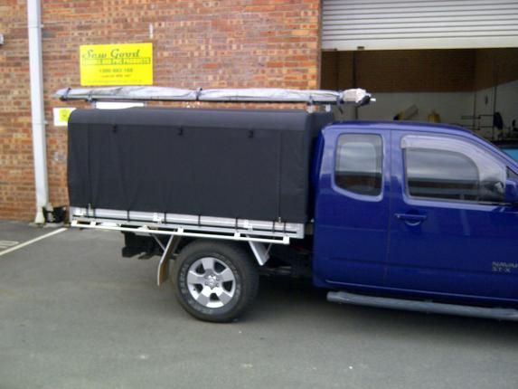 Nissan Navara ute canvas canopy